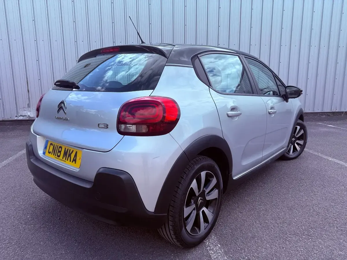 Used Citroën C3 Feel 2018 Silver Hatchback