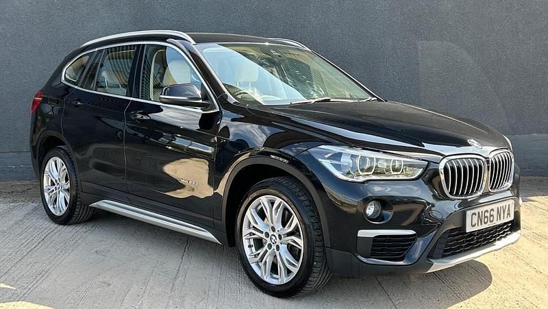 Black Used 2016 BMW X1 xLine SUV | £13,795 (Fair price) - Image 1/3