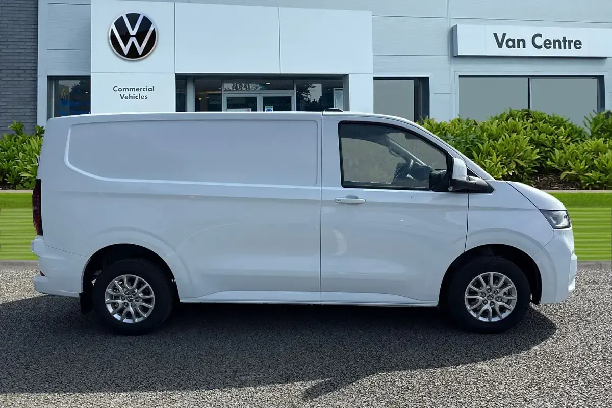 New VW T7 Pro 148 HP (108 kW) 2026 White Van