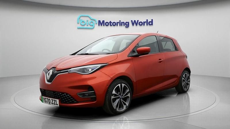 Used Renault Zoe GT-Line 100 kW (136 HP) 2020 Red Hatchback