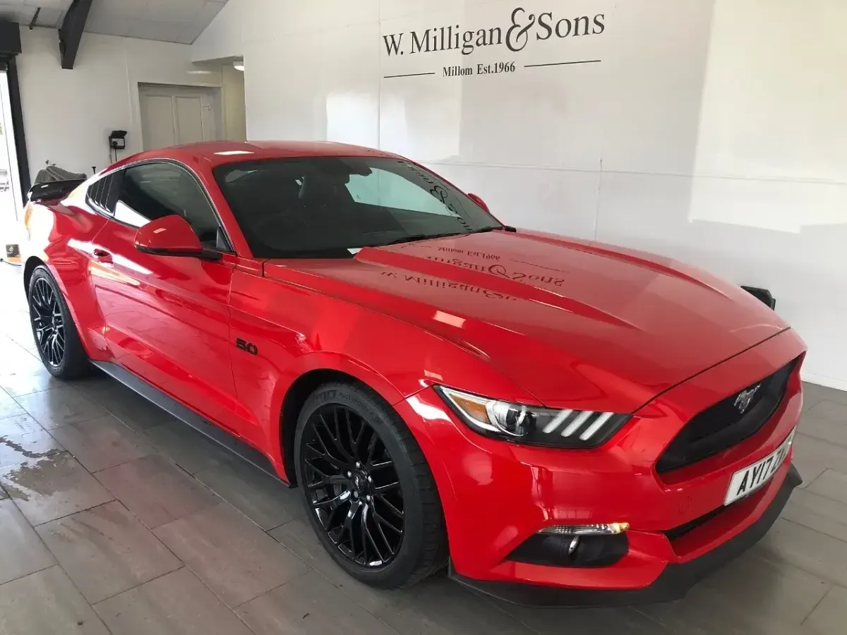 Used Ford Mustang GT 410 HP (301 kW) 2017 Red Coupe