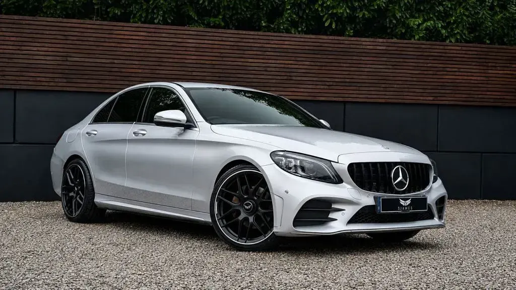 Used Mercedes C220 AMG Line Premium 2020 Silver Sedan