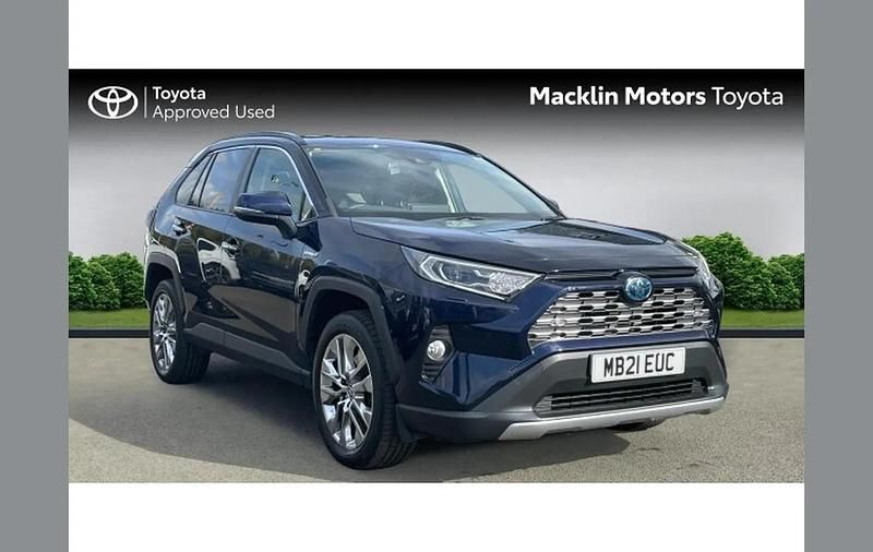 Blue Used 2021 Toyota RAV4 Hybrid SUV | £25,880 (Fair price) - Image 1/4