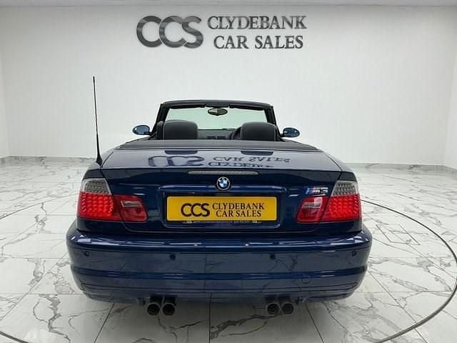 Begagnad BMW M3 Cabriolet 343 HK (252 kW) 2003 Blå Cab