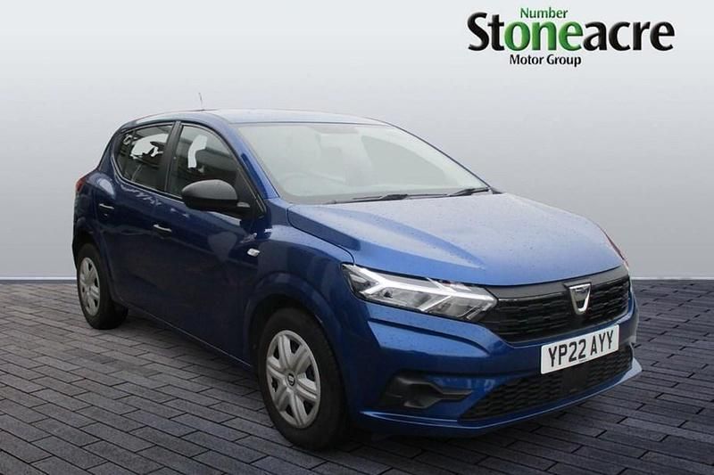Blue Used 2022 Dacia Sandero Essentiel Hatchback | £8,646 (Good price) - Image 1/1