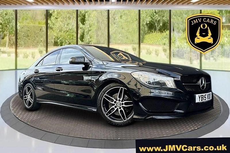 Black Used 2015 Mercedes CLA220 AMG Sedan | £10,475 (Fair price) - Image 1/1