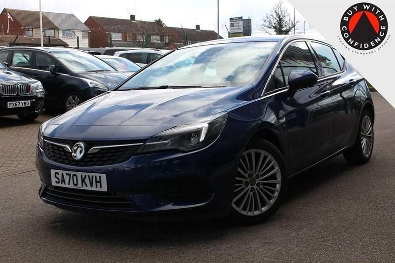 Used Vauxhall Astra Elite 145 HP (106 kW) 2020 Blue Hatchback