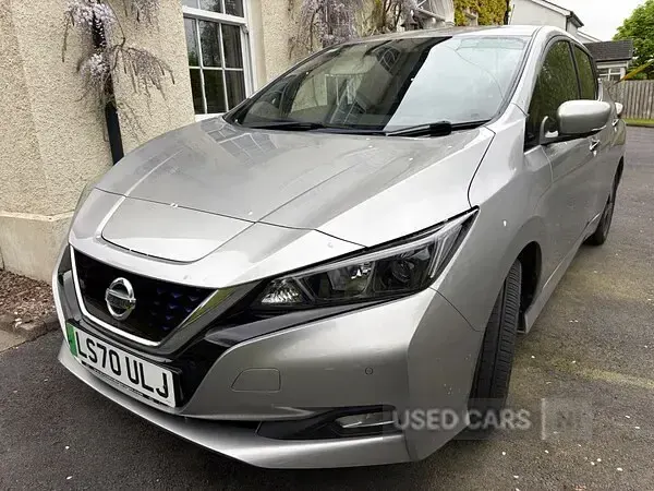 Used Nissan Leaf Acenta 110 kW (150 HP) 2020 Red Hatchback