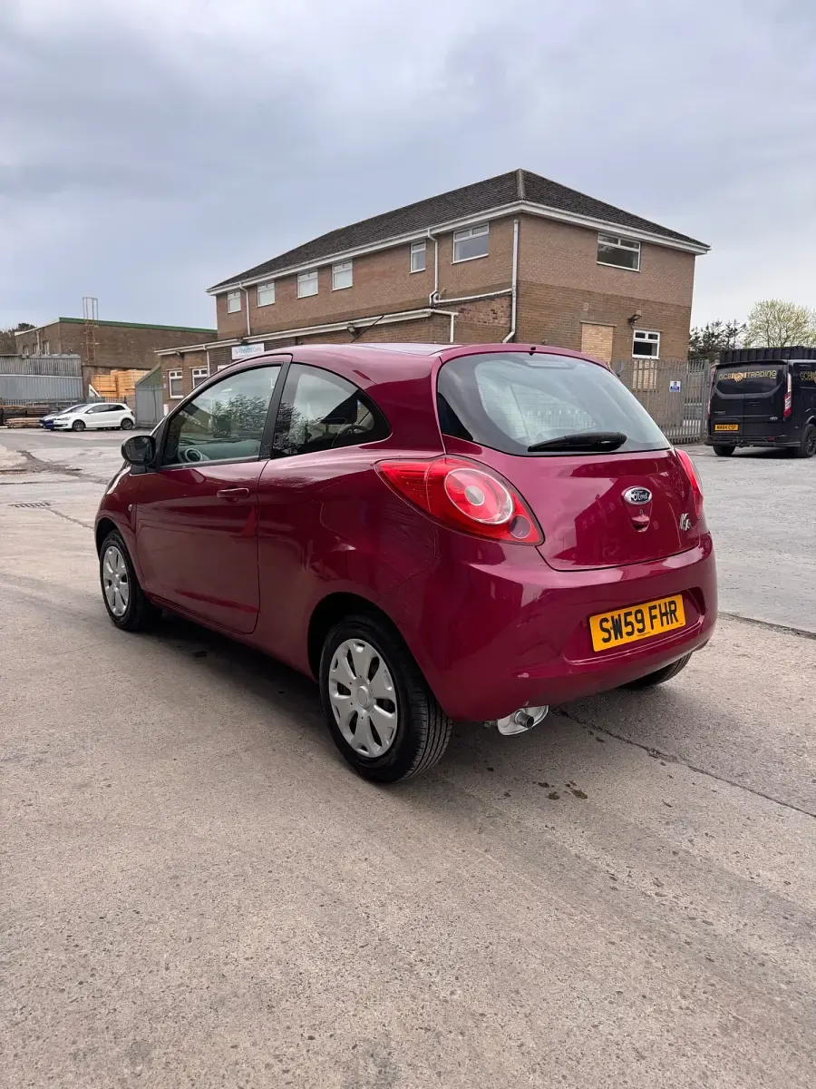 Used Ford Ka Style 69 HP (50 kW) 2009 Red Hatchback