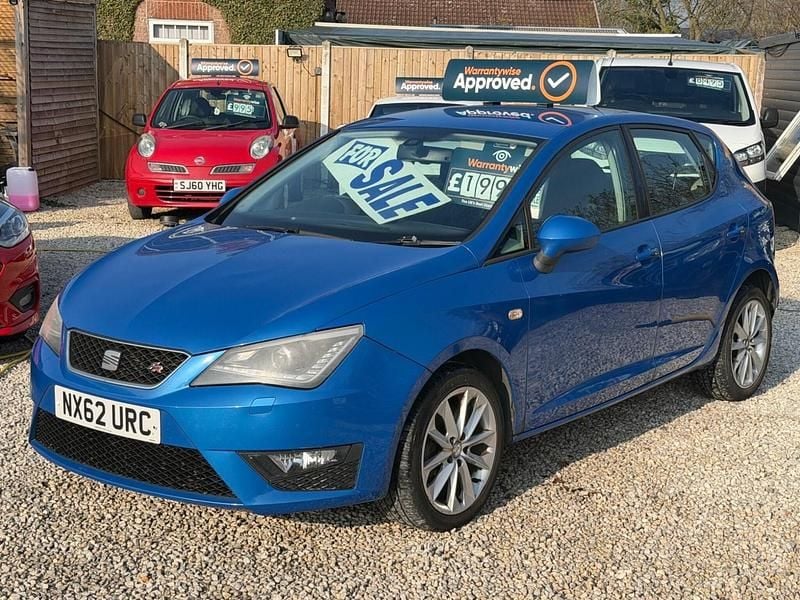 Used Seat Ibiza FR 2012 Blue Hatchback