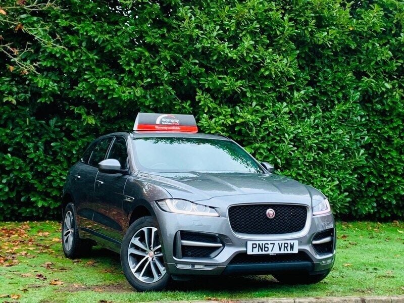 Grey Used 2017 Jaguar F-Pace R-Sport SUV | £15,490 (Good price) - Image 1/3