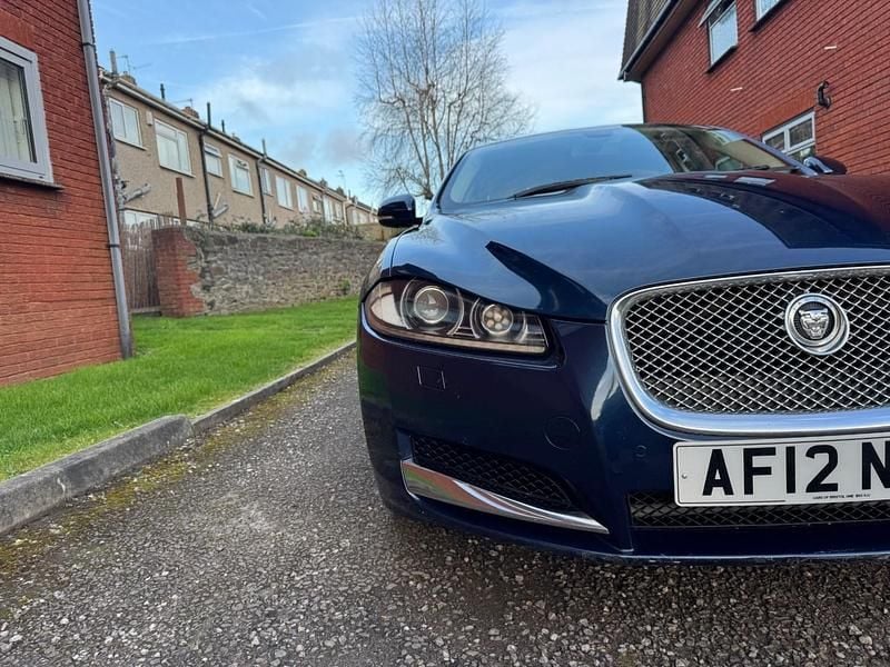 Usado Jaguar XF Premium Luxury 2012 Azul Sedan
