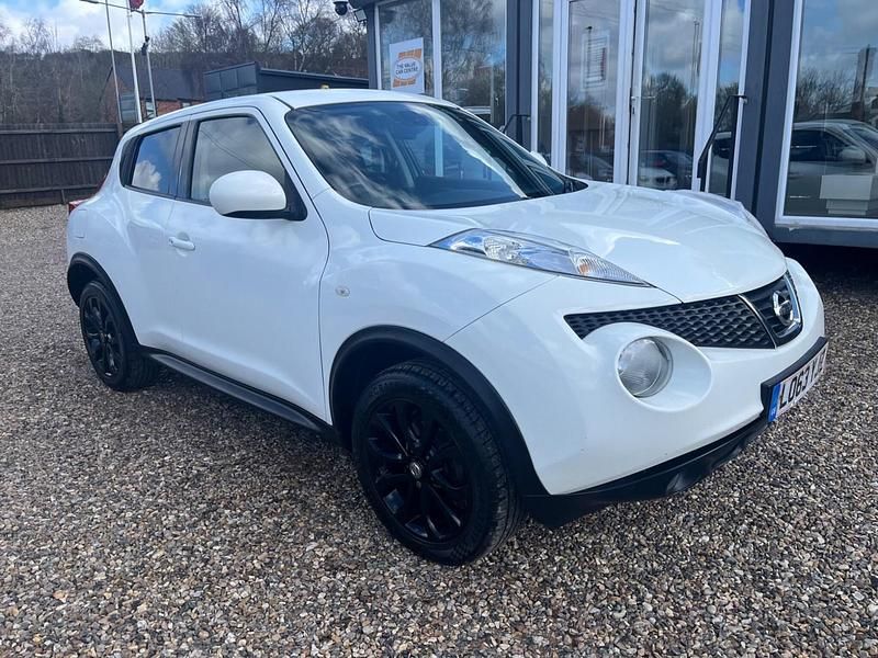 Used Nissan Juke Tekna 2014 White SUV
