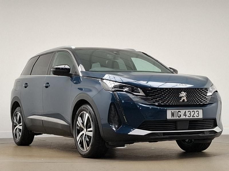 Blue Used 2022 Peugeot 5008 GTi SUV | £21,498 (Fair price) - Image 1/4