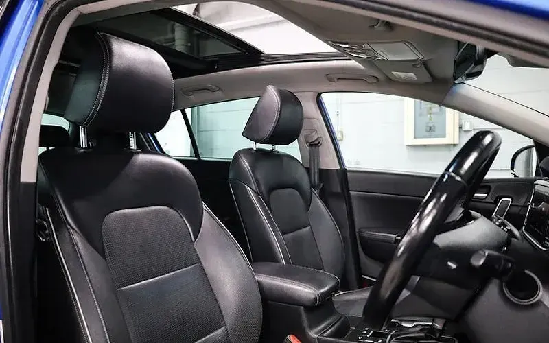 Used Kia Sportage 136 HP (100 kW) 2019 Blue SUV