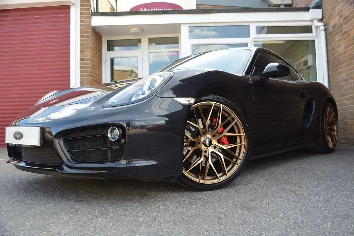Used Porsche Cayman 310 HP (228 kW) 2014 Black Coupe