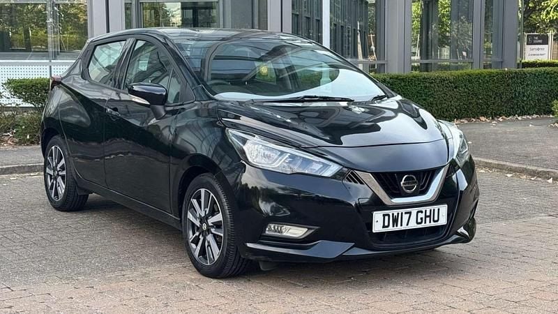 Used Nissan Micra Acenta 2017 Black Hatchback
