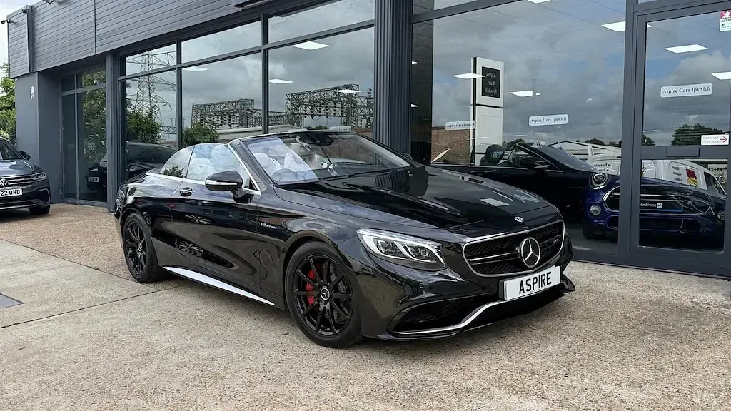 Used Mercedes S63 AMG 575 HP (422 kW) 2017 Black Cabriolet