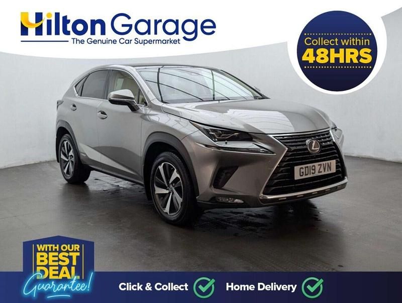 Used Lexus NX300h E-FOUR 197 HP (144 kW) 2019 Silver SUV