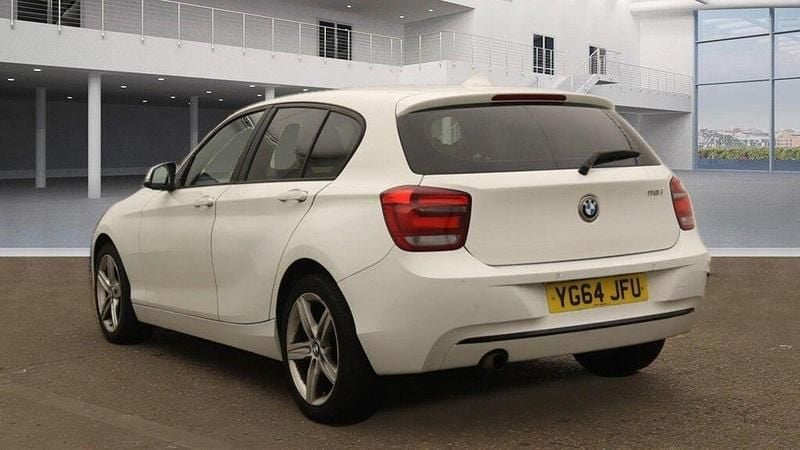 Used BMW 116 Sport Line 2014 White Hatchback