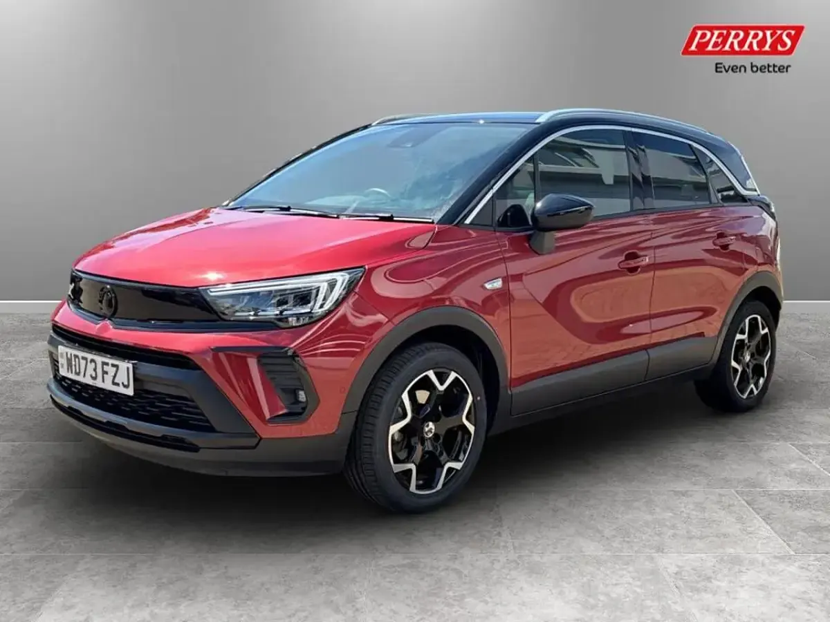 Used Vauxhall Crossland Ultimate 108 HP (79 kW) 2023 Red SUV