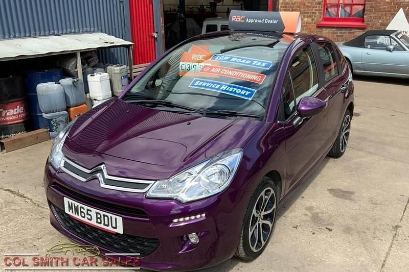 Purple Used 2015 Citroën C3 PureTech Hatchback | £3,995 (Fair price) - Image 1/1