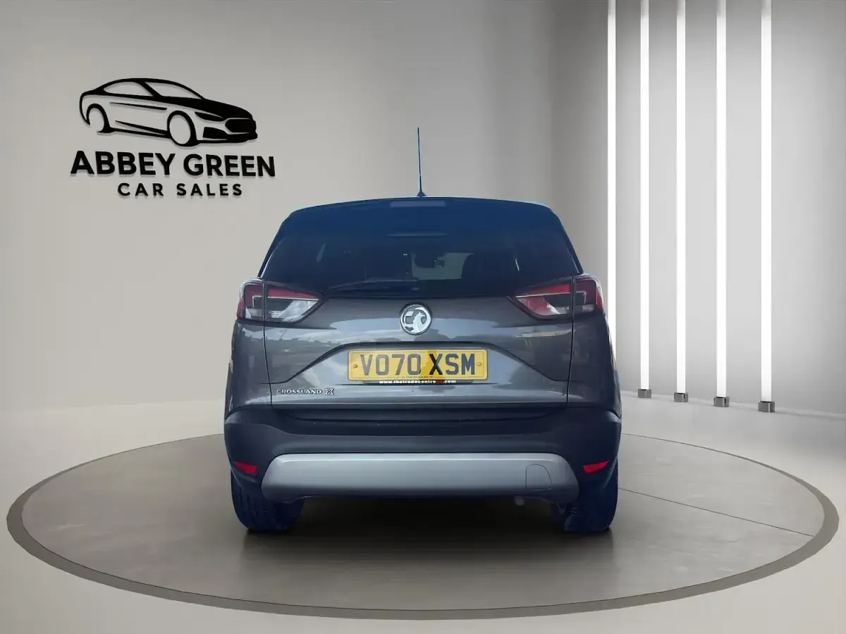 Used Vauxhall Crossland X SRi 83 HP (61 kW) 2020 Grey SUV