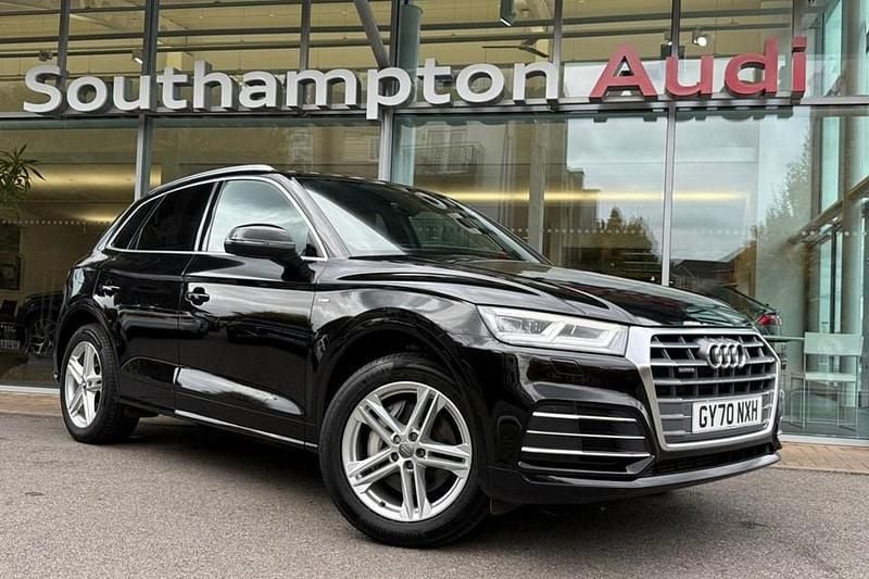 Black Used 2020 Audi Q5 S-Line SUV | £24,450 (Good price) - Image 1/1