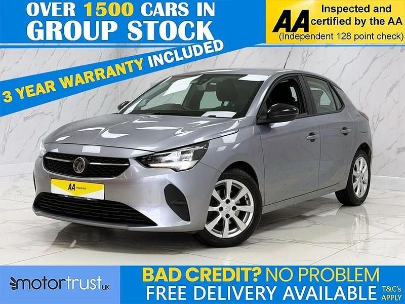 Used Vauxhall Corsa S 100 HP (73 kW) 2021 Grey Hatchback