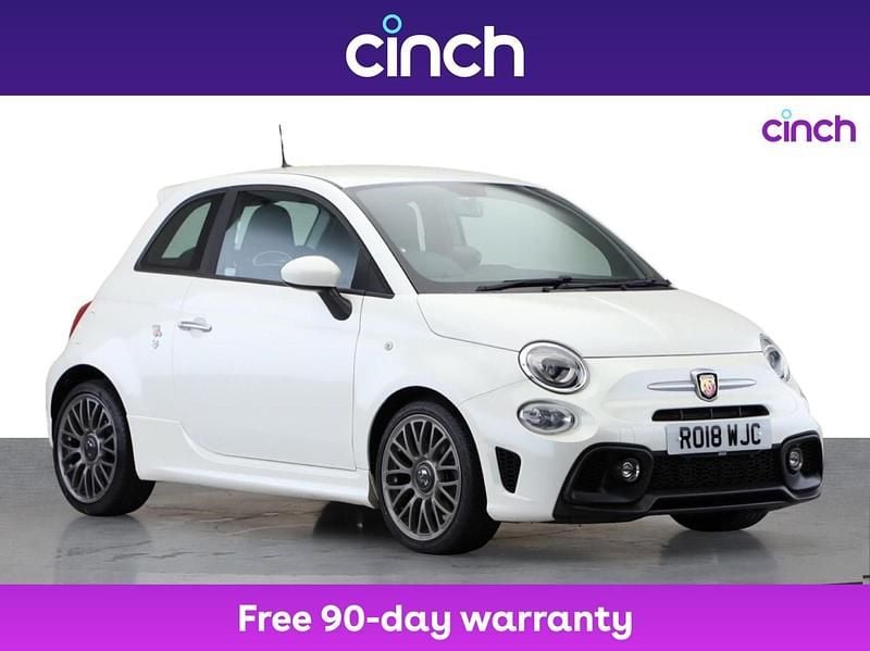 White Used 2018 Abarth 595 Hatchback | £9,499 (Good price) - Image 1/3