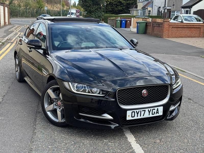 Black Used 2017 Jaguar XE R-Sport Sedan | £12,400 (Fair price) - Image 1/4