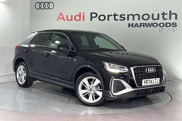 Black Used 2024 Audi Q2 S-Line SUV | £28,990 (A bit pricey) - Image 1/4