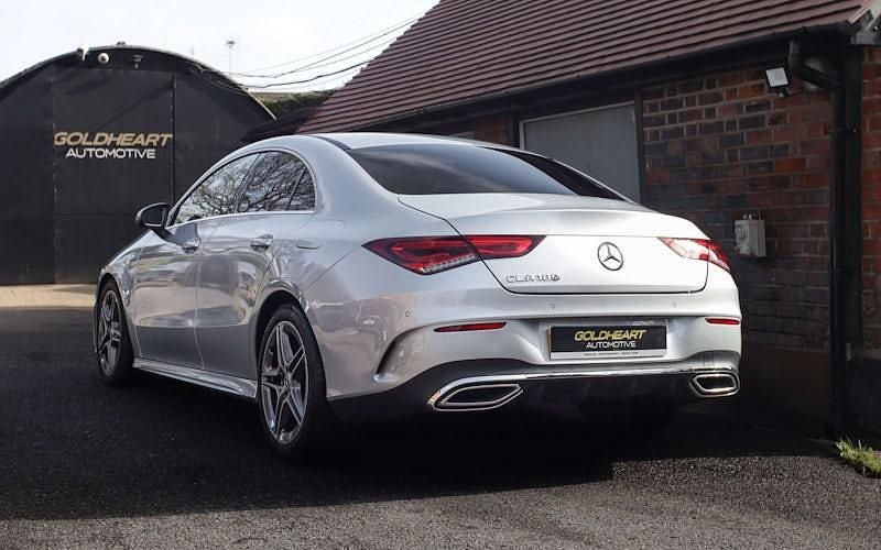 Used Mercedes CLA180 AMG Line Premium Plus 136 HP (100 kW) 2021 Silver Sedan