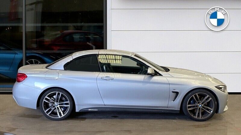 Used BMW 420 M Sport 187 HP (137 kW) 2018 Silver Cabriolet