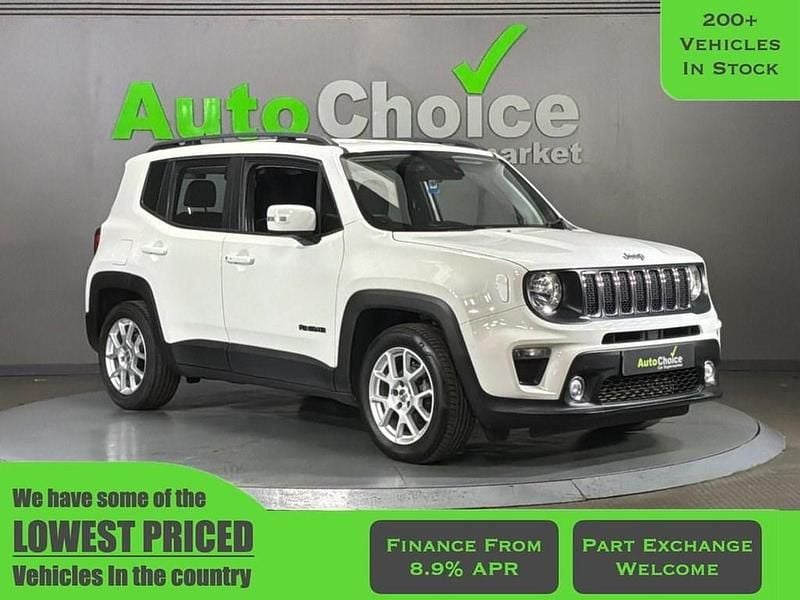 Used Jeep Renegade Longitude 120 HP (88 kW) 2020 White SUV