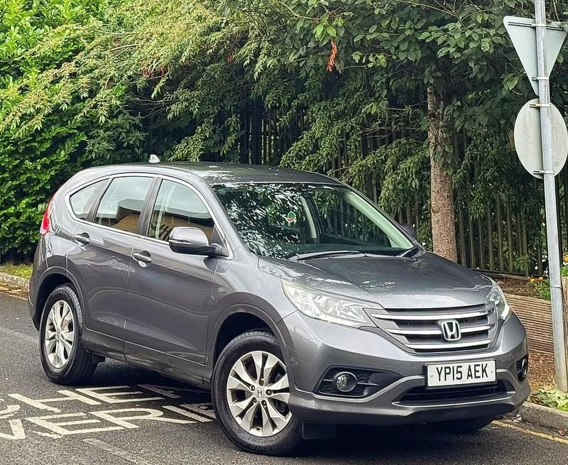 Grey Used 2015 Honda CR-V SE SUV | £5,395 (Good price) - Image 1/4
