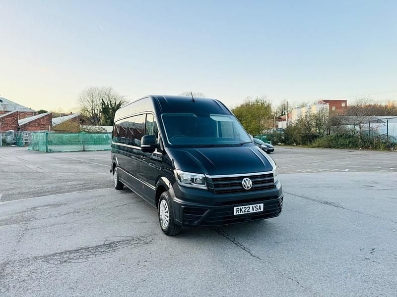 Black Used 2022 VW Crafter Trendline Van | £18,950 (Expensive) - Image 1/4