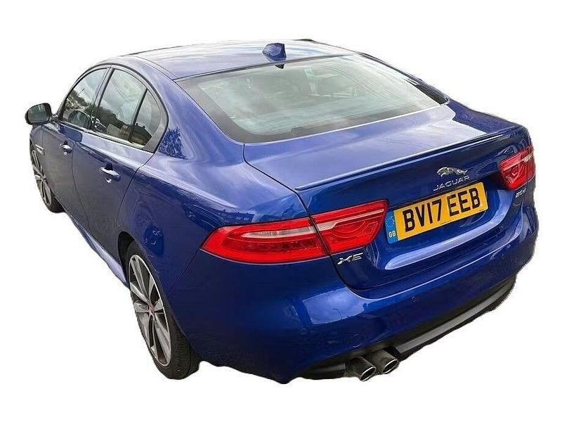 Used Jaguar XE R-Sport 180 HP (132 kW) 2017 Blue Sedan