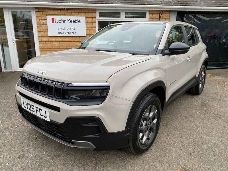 Beige New 2025 Jeep Avenger Longitude SUV | £18,000 (Super price) - Image 1/4