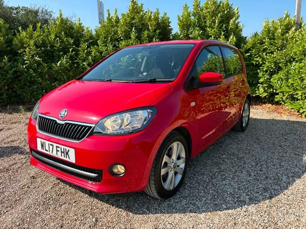 Used Skoda Citigo SE L 2017 Red Hatchback