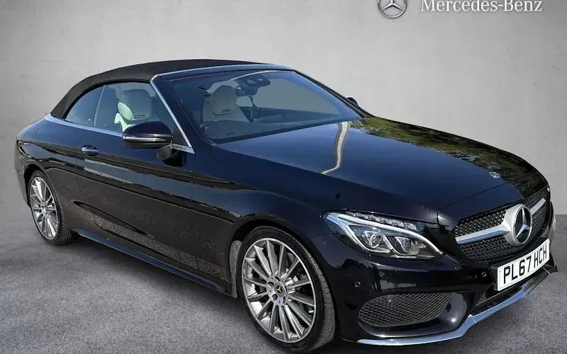 Used Mercedes C250 AMG line 204 HP (150 kW) 2017 Cabriolet