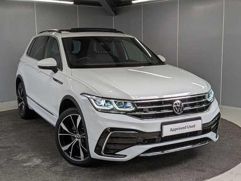 Used VW Tiguan R-line 190 HP (139 kW) 2022 White SUV