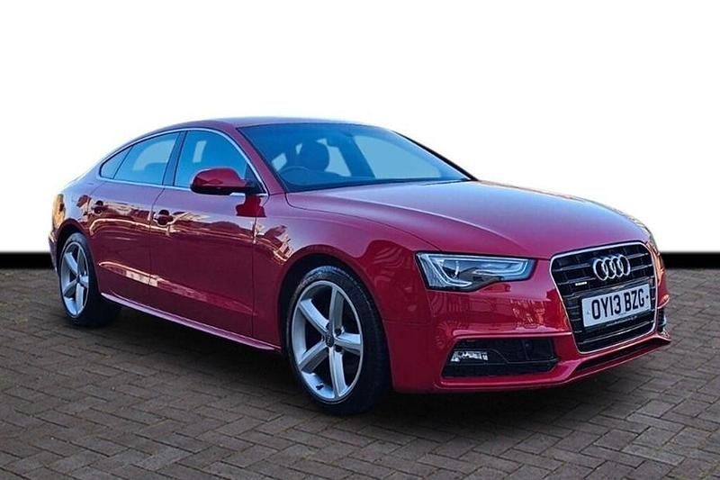 Used Audi A5 Sportback S-Line 245 HP (180 kW) 2013 Red Hatchback