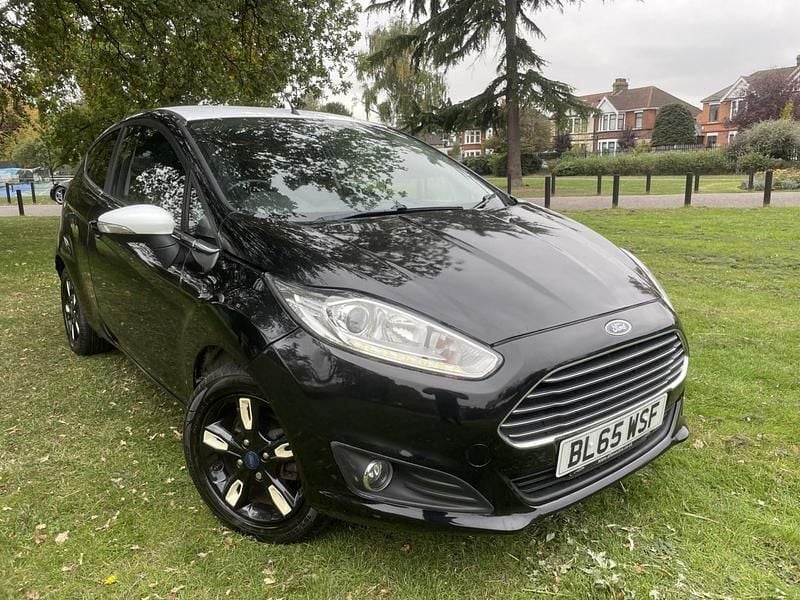 Used Ford Fiesta Zetec 2015 Black Hatchback