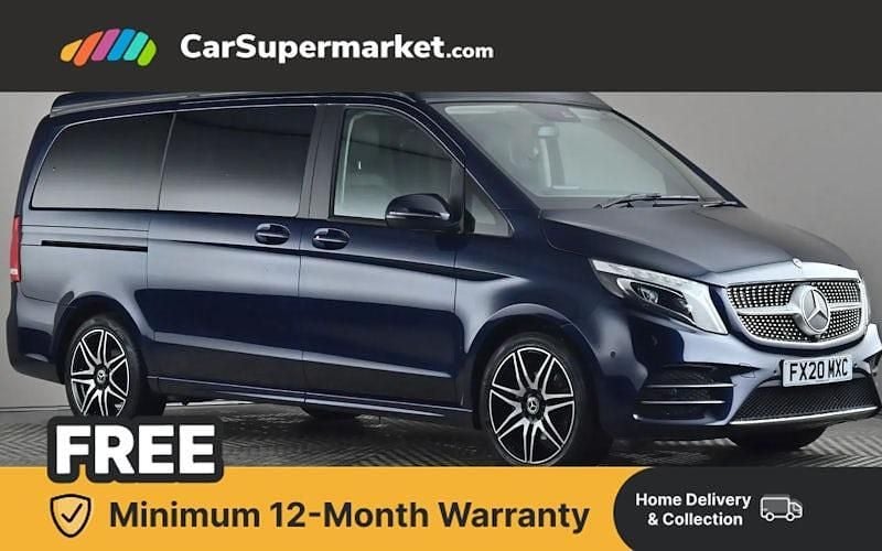 Blue Used 2020 Mercedes V220 Marco Polo MPV | £37,676 - Image 1/4
