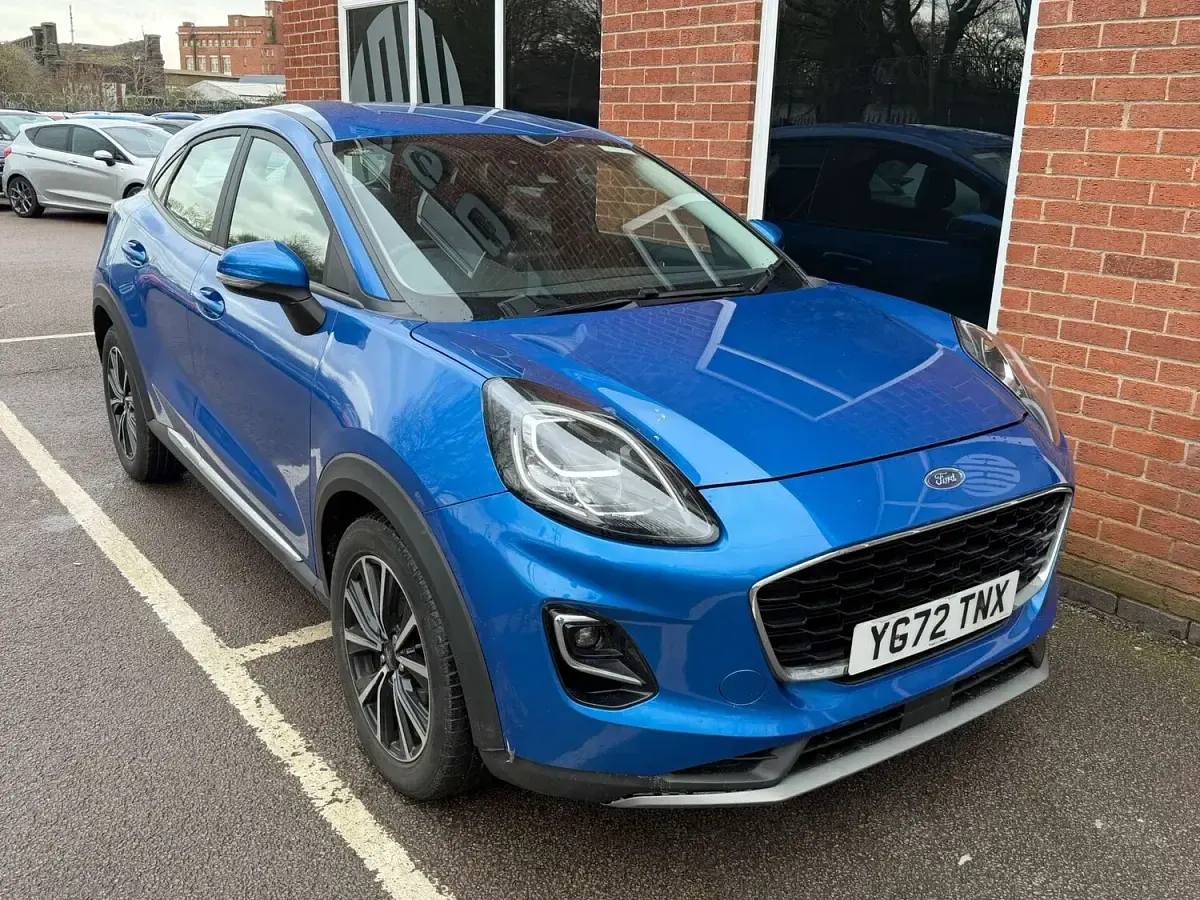 Used Ford Puma Titanium 125 HP (91 kW) 2022 Blue SUV
