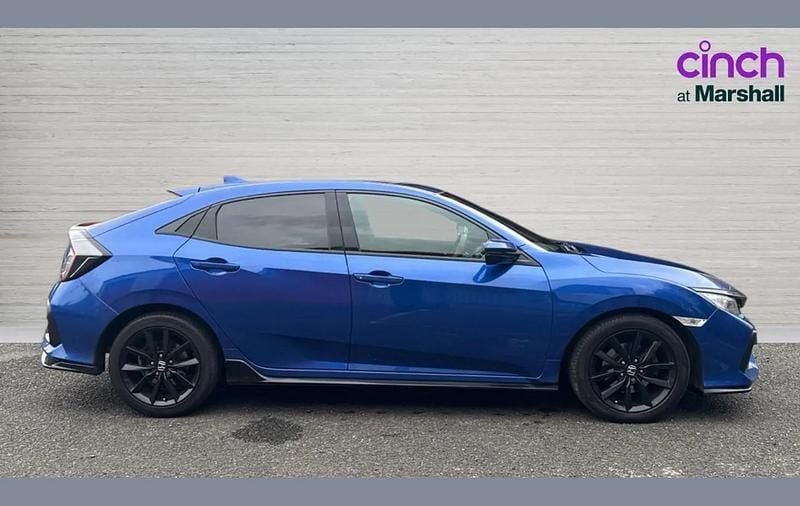 Used Honda Civic Sport 180 HP (132 kW) 2021 Blue Hatchback