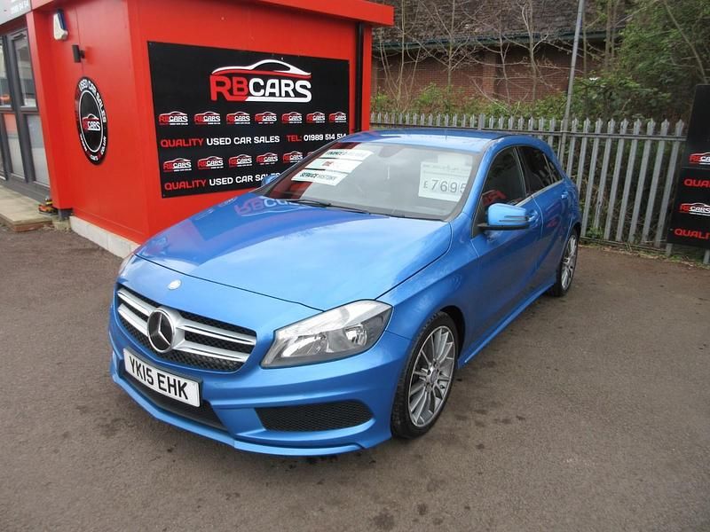 Used Mercedes A200 AMG 2015 Blue Hatchback