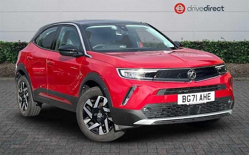 Used Vauxhall Mokka Elite 131 HP (96 kW) 2021 Red SUV