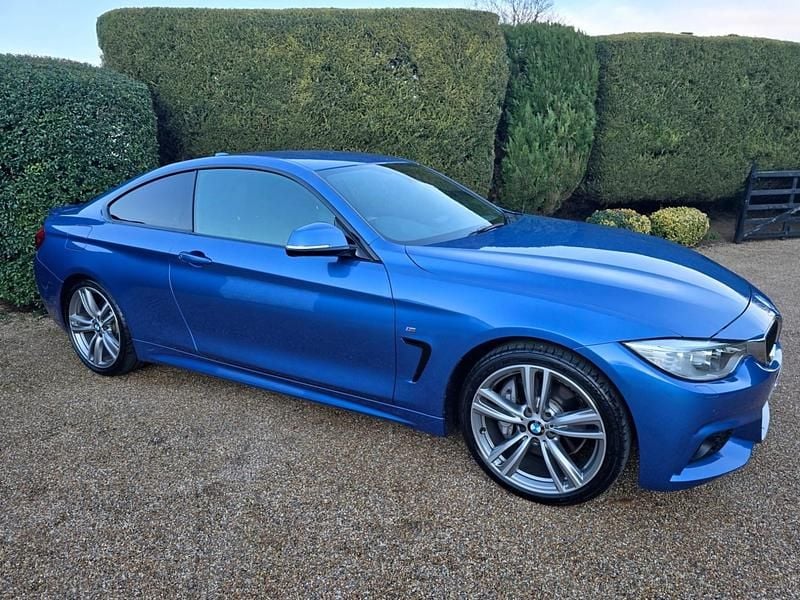 Blue Used 2014 BMW 435 M Sport Coupe | £14,994 (Good price) - Image 1/4
